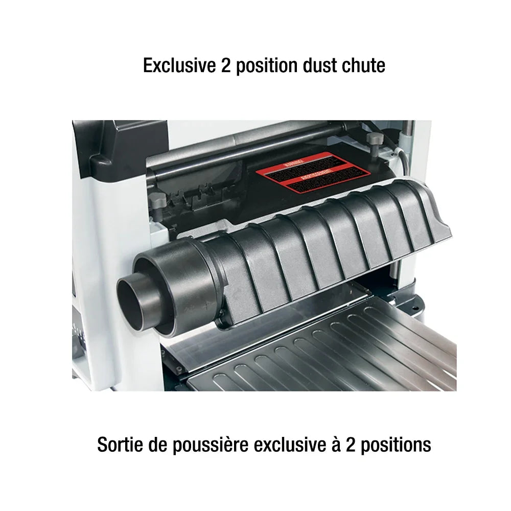 Planeur de 13’’ avec tête de coupe hélicoidale #KC-13hpc - King