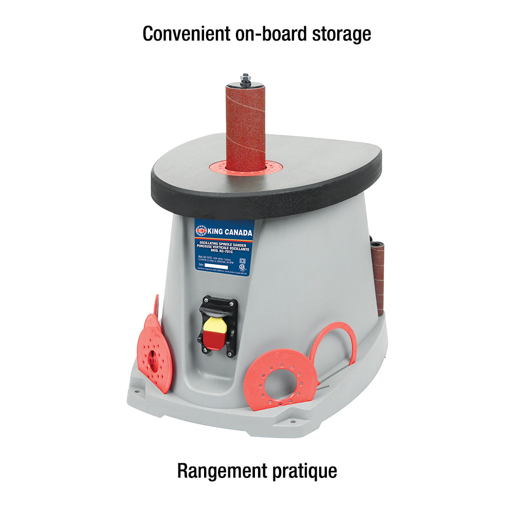 Ponceuse verticale oscillante KC-701C - King