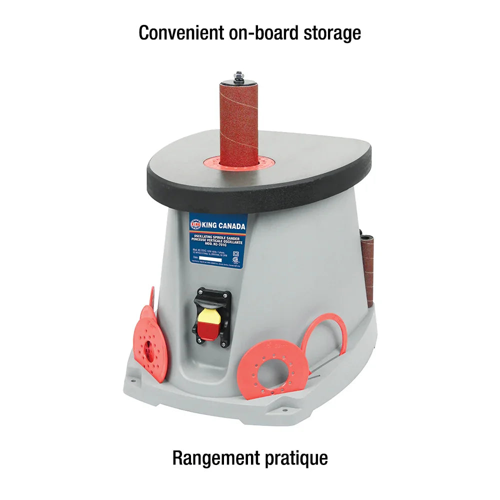 Ponceuse verticale oscillante KC-701C - King