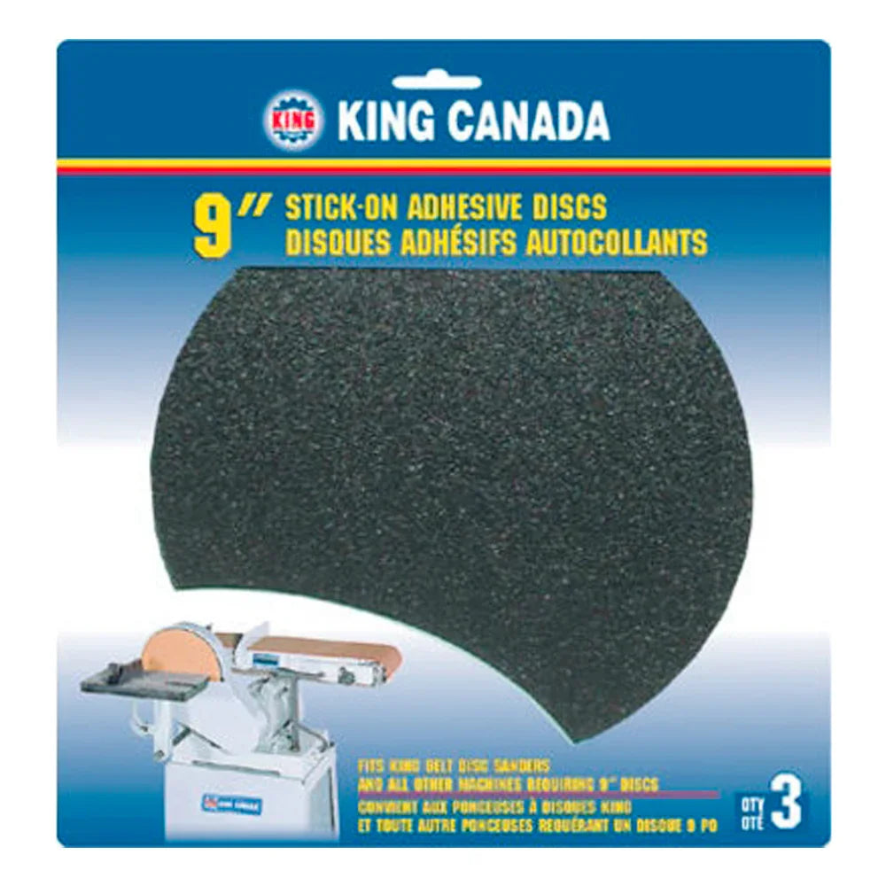 Sanding disc kit 9’’ 3/pkg- King