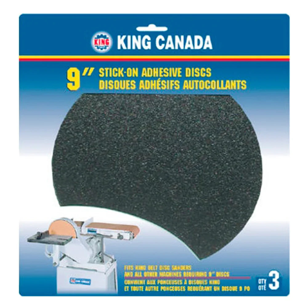 Sanding disc kit 9’’ 3/pkg- King