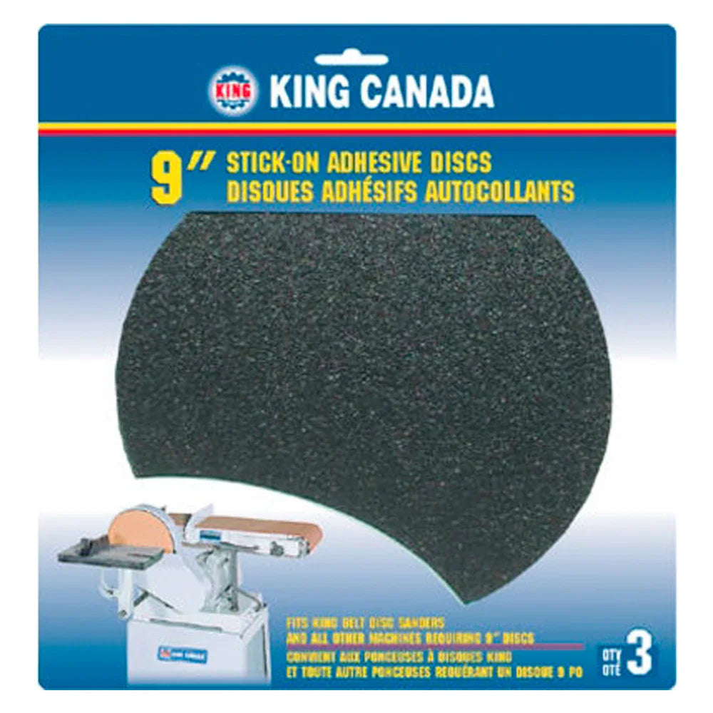 Sanding disc kit 9’’ 3/pkg- King
