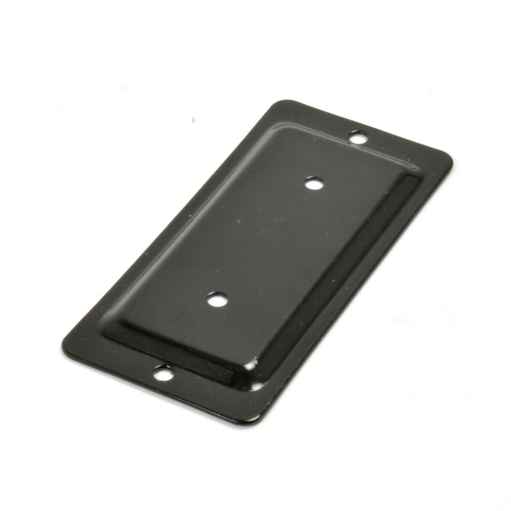 2" x 4" Fixplak plate - Black