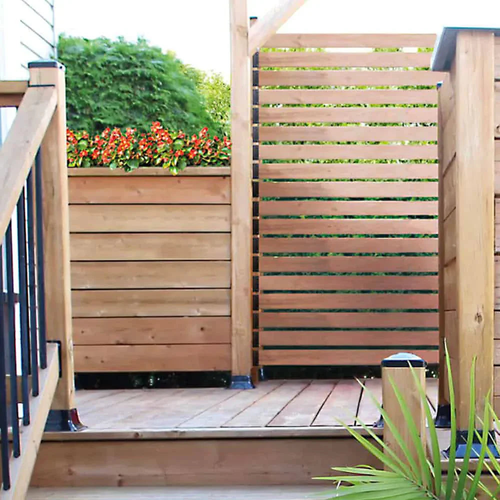 Connecteur de traverse pour 2'' x 4'' fixrail 4/pqt, Pylex