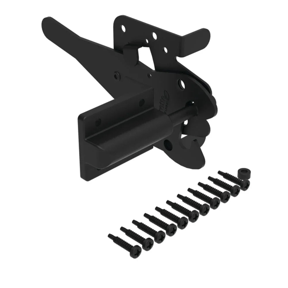 Heavy duty gate latch black