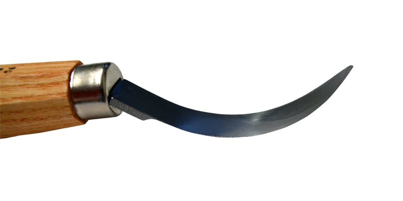 Couteau à cuillère large gaucher #22 - Pfeil. Fabriqué en Suisse