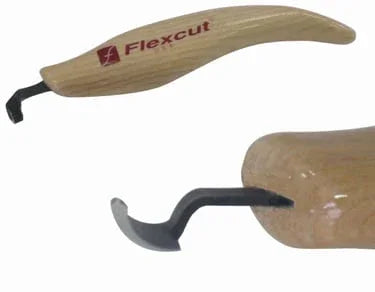 GOUGE SCULP. A EVIDER (SCORPS) MAIN DROITE FLEXCUT