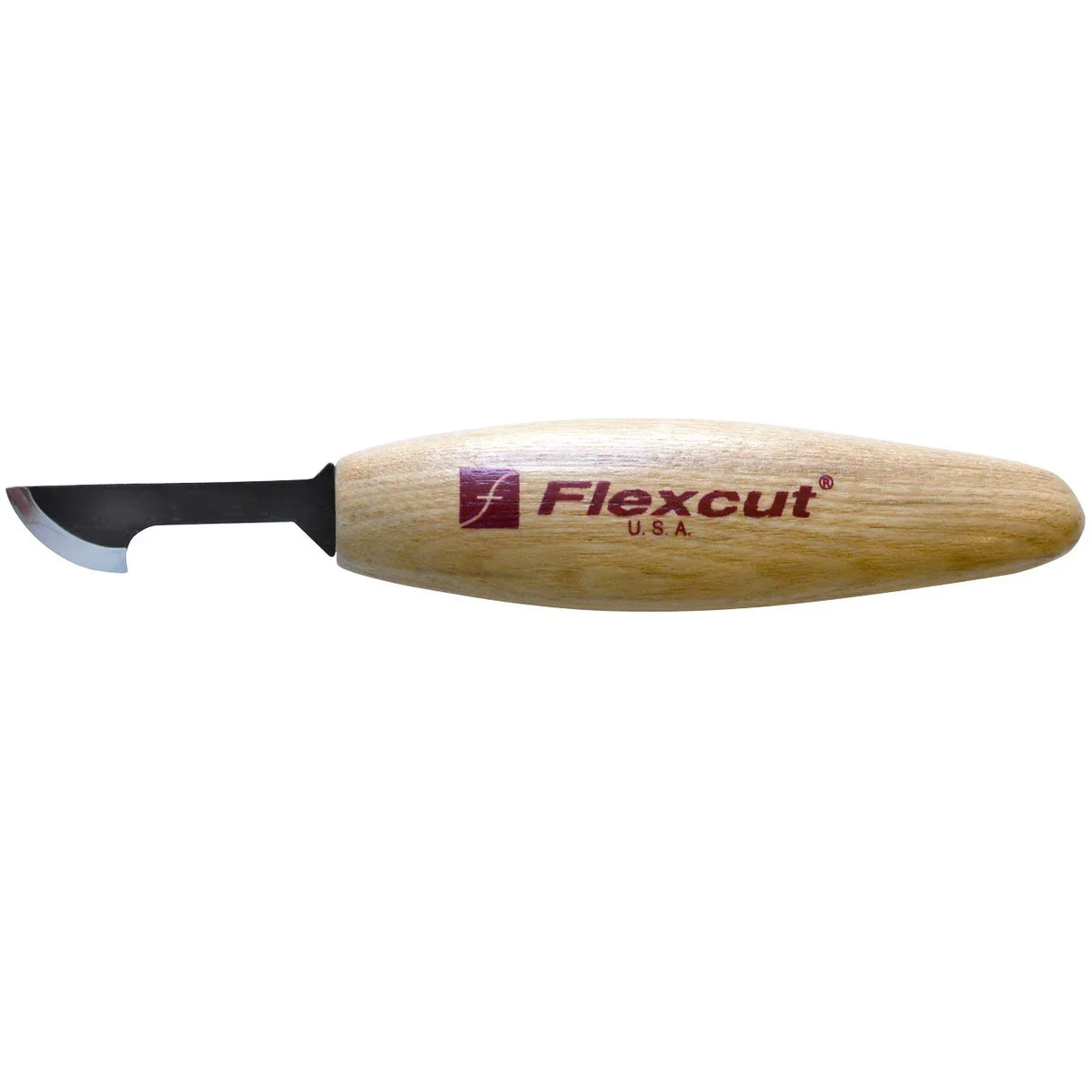 Carvinghooked skew knife, Flexcut
