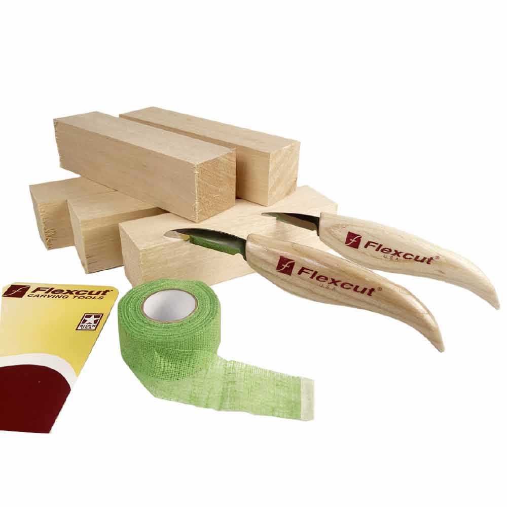 Beginner Knife Carving Set - Flexcut
