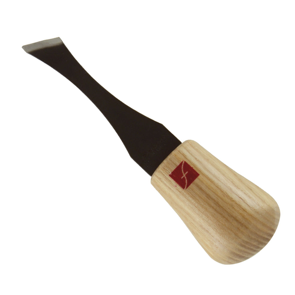 9/16" #2 double bevel skew carving gouge - Flexcut