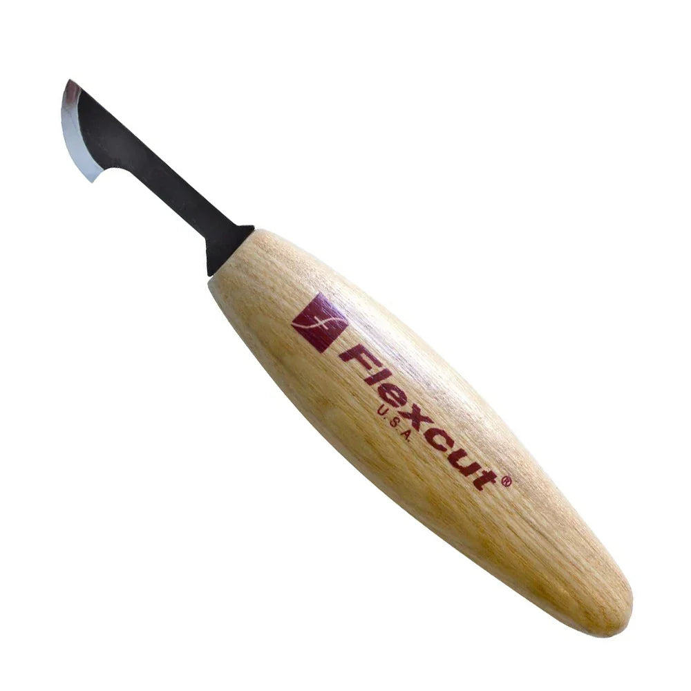 Carvinghooked skew knife, Flexcut