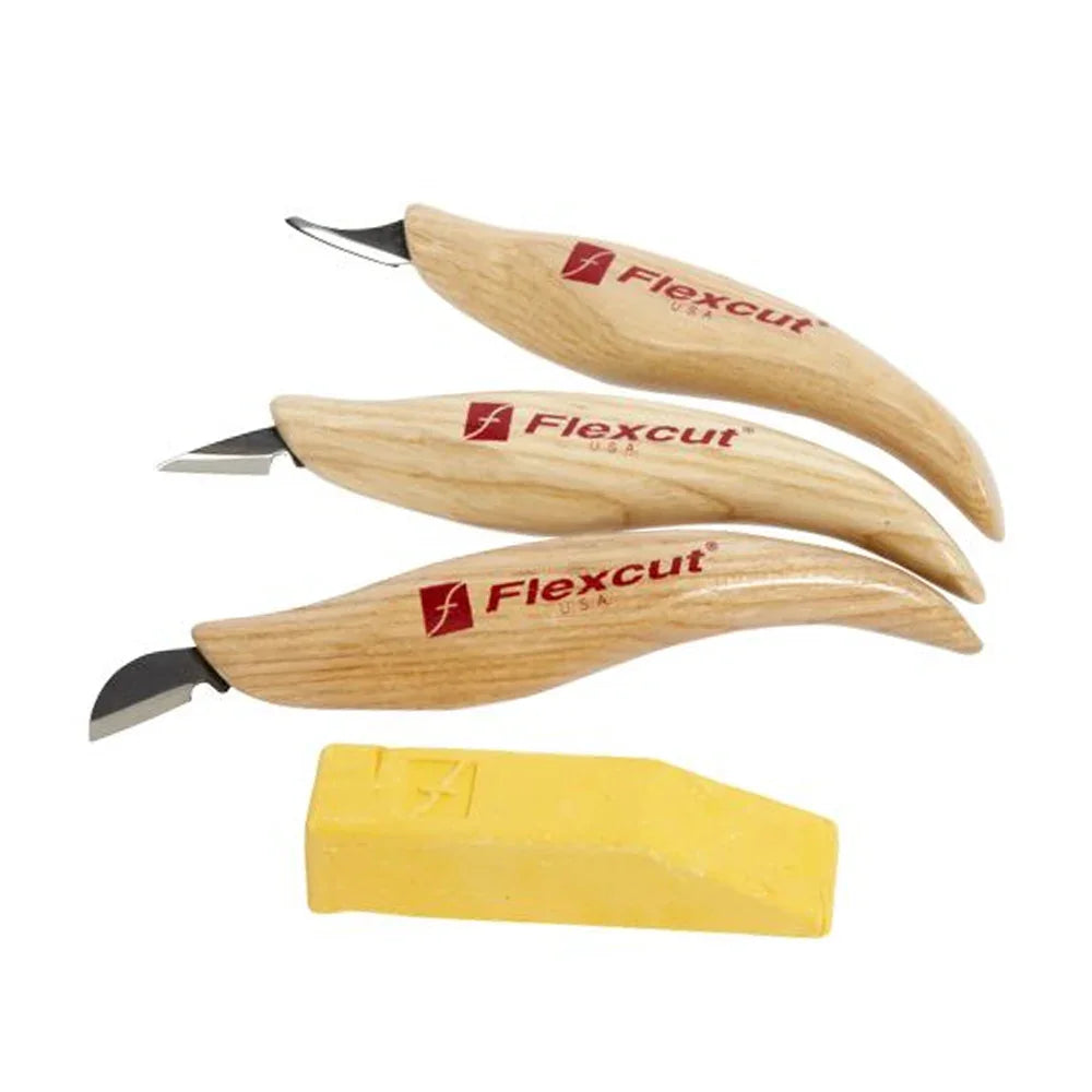 Ensemble de 3 couteaux de sculpture KN400 - Flexcut