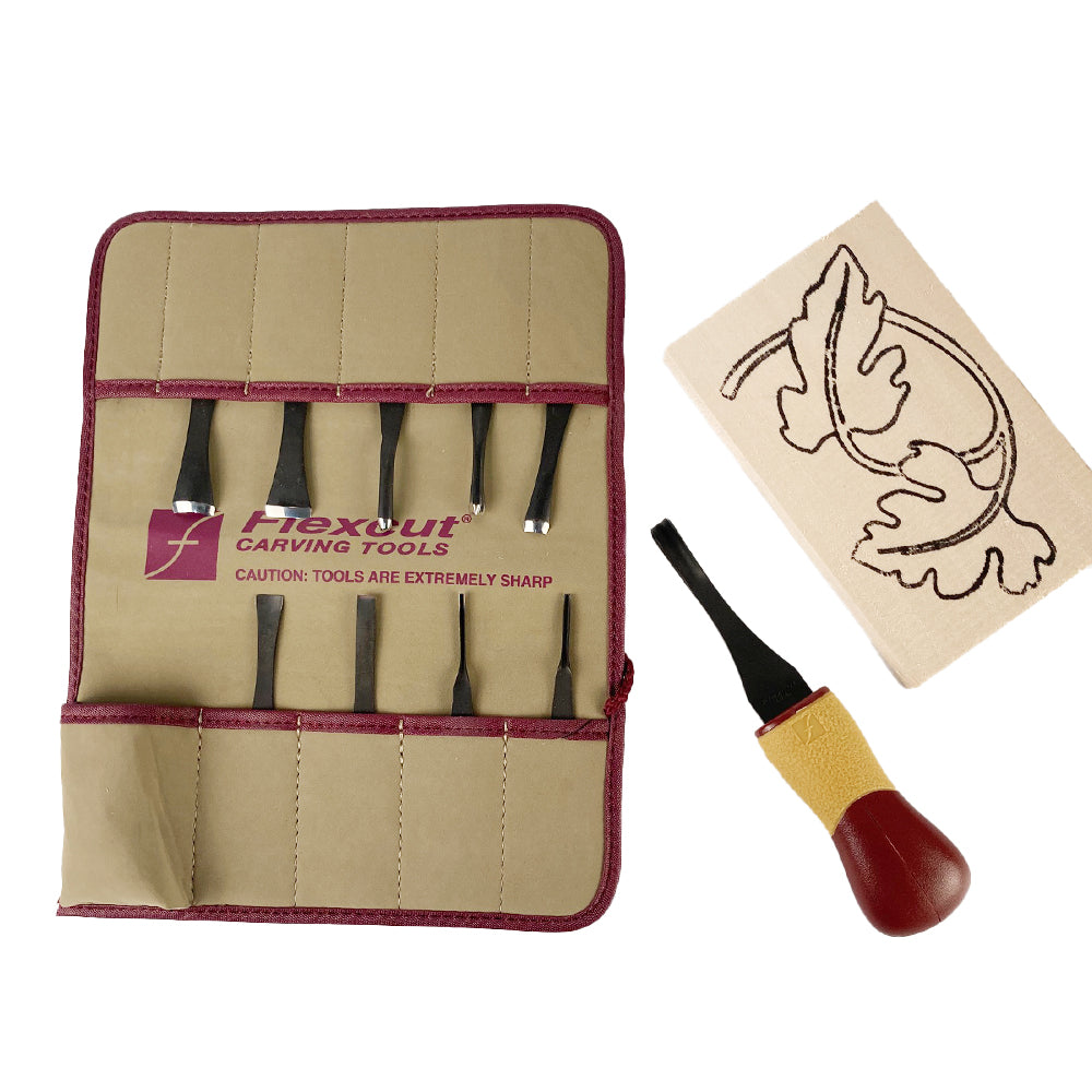 Ensemble de 10 lames de sculpture pour débutant SK107 - Flexcut