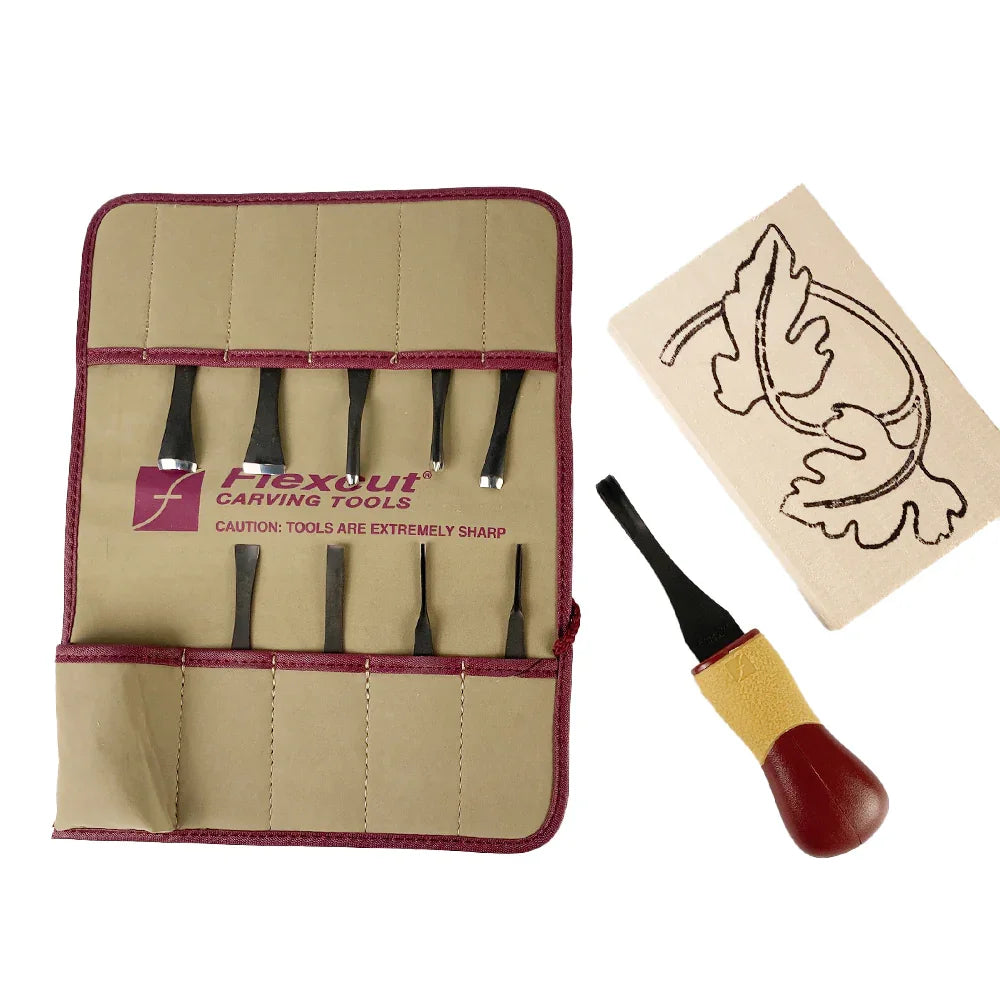 Ensemble de 10 lames de sculpture pour débutant SK107 - Flexcut