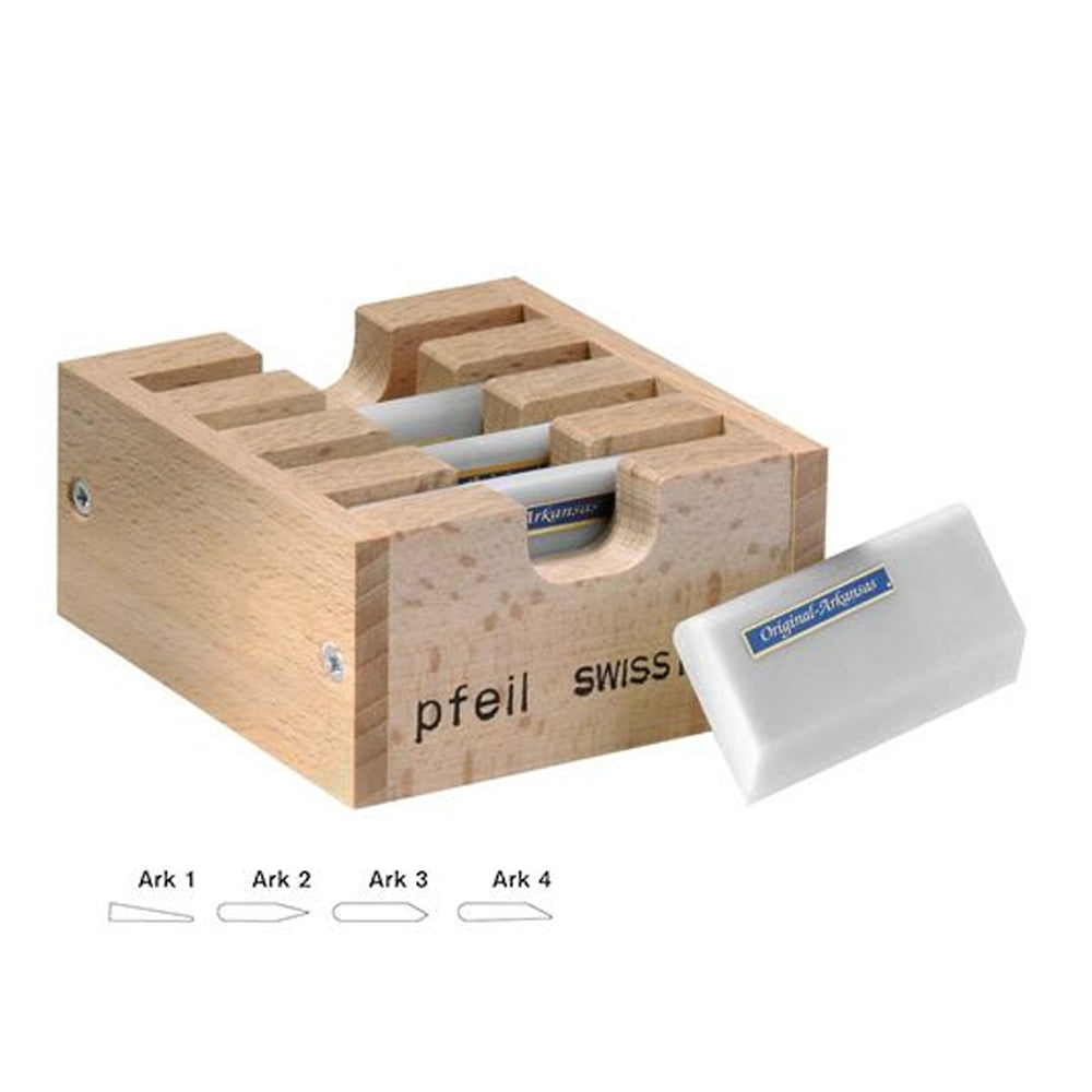 Set 4 Arkansas Stones - Pfeil