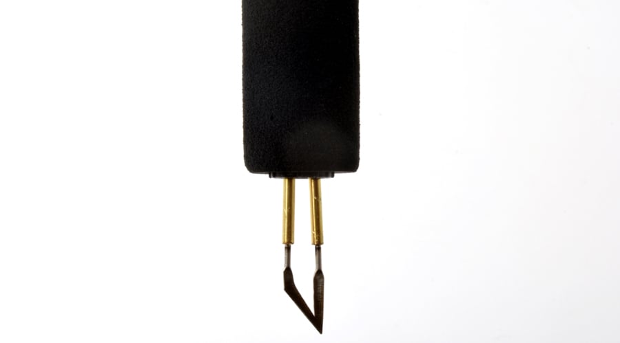 Plume de pyrogravure robuste - Large pointe oblique HD1L, Razertip