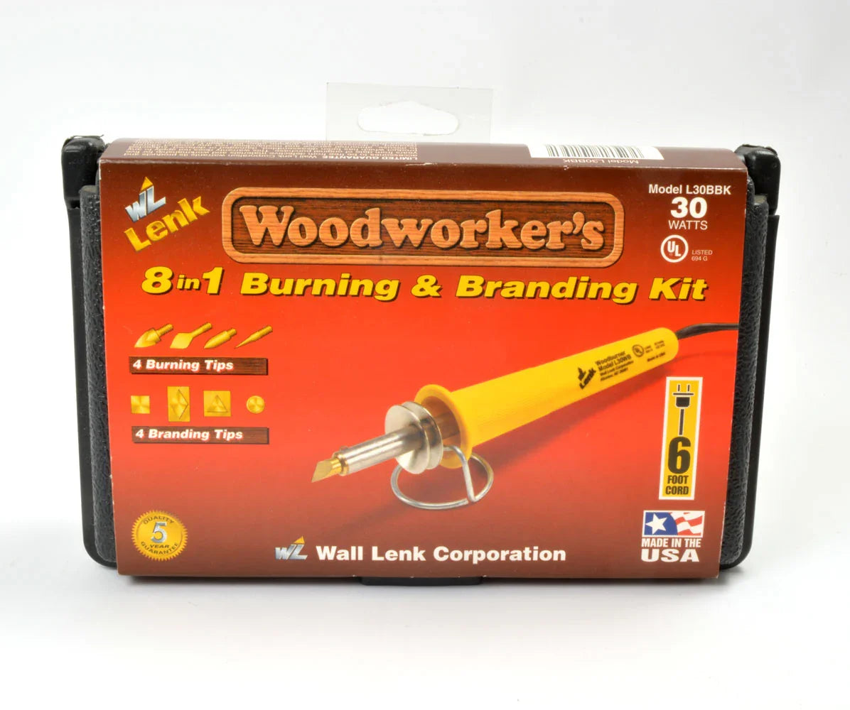 Ensemble de pyrogravure et marquage 8 en 1