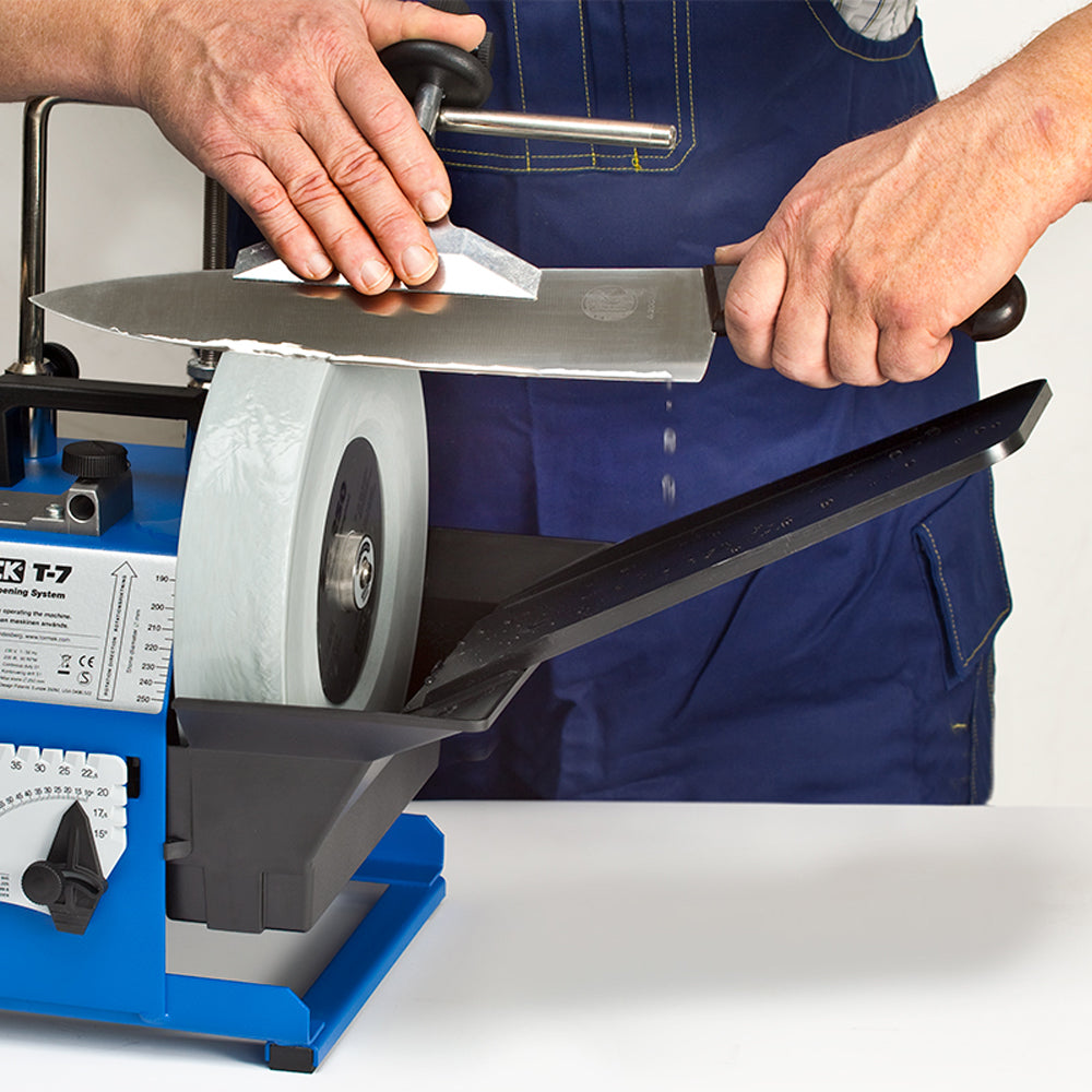 Advanced water trough with water chute and magnet AWT-250 - Tormek