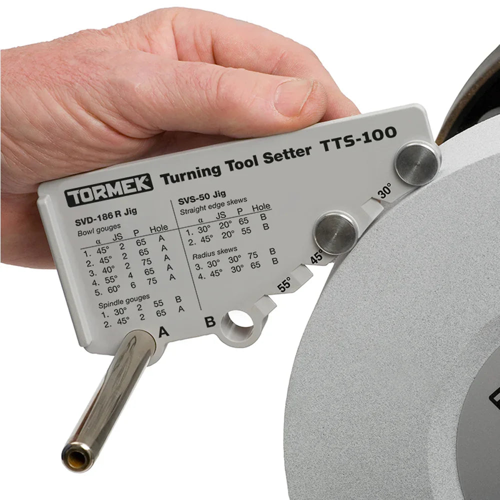 Positionneur pour outil de tournage - Tormek