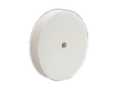 Felt polishing wheel