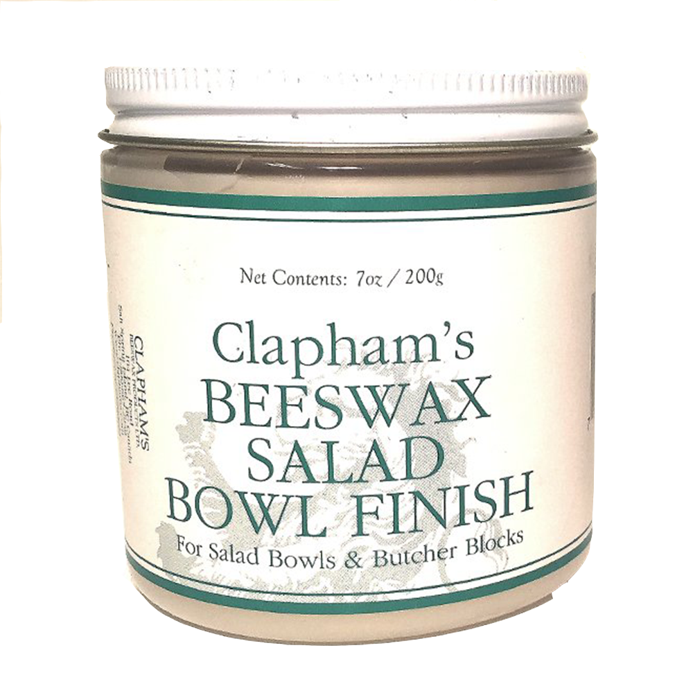 Beewax salad bowl finish