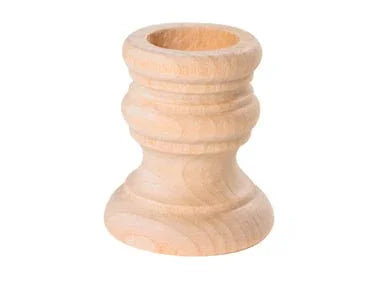 Rustic candlestick 29/32'' x 1 3/4"
