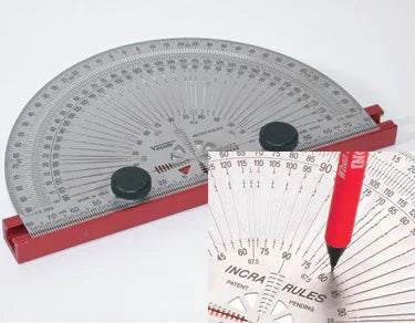 Angle protractor 6" - Incra