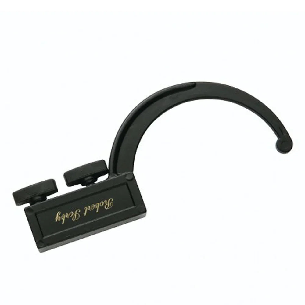 Capodastre noir pour guitare, accessoire de musique en métal avec vis de réglage