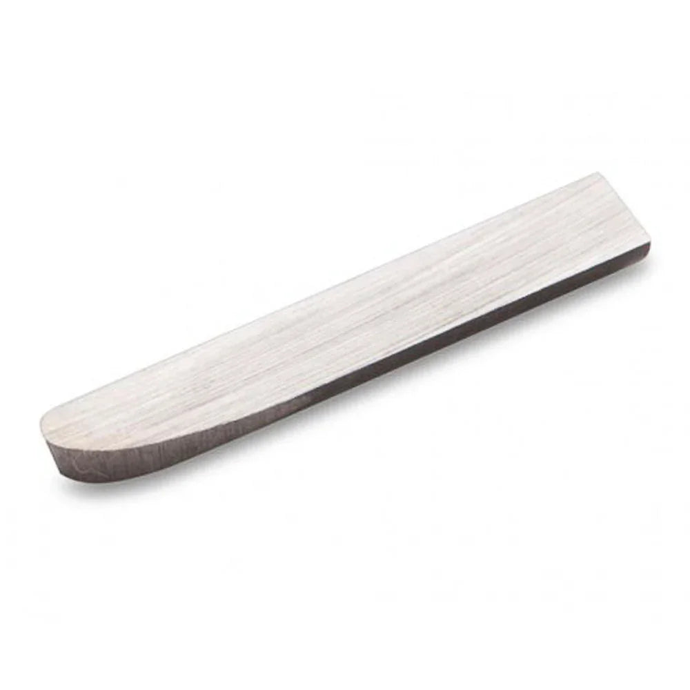 Calibre de bois rectangulaire, finition lisse, pour ébénisterie ou bricolage.