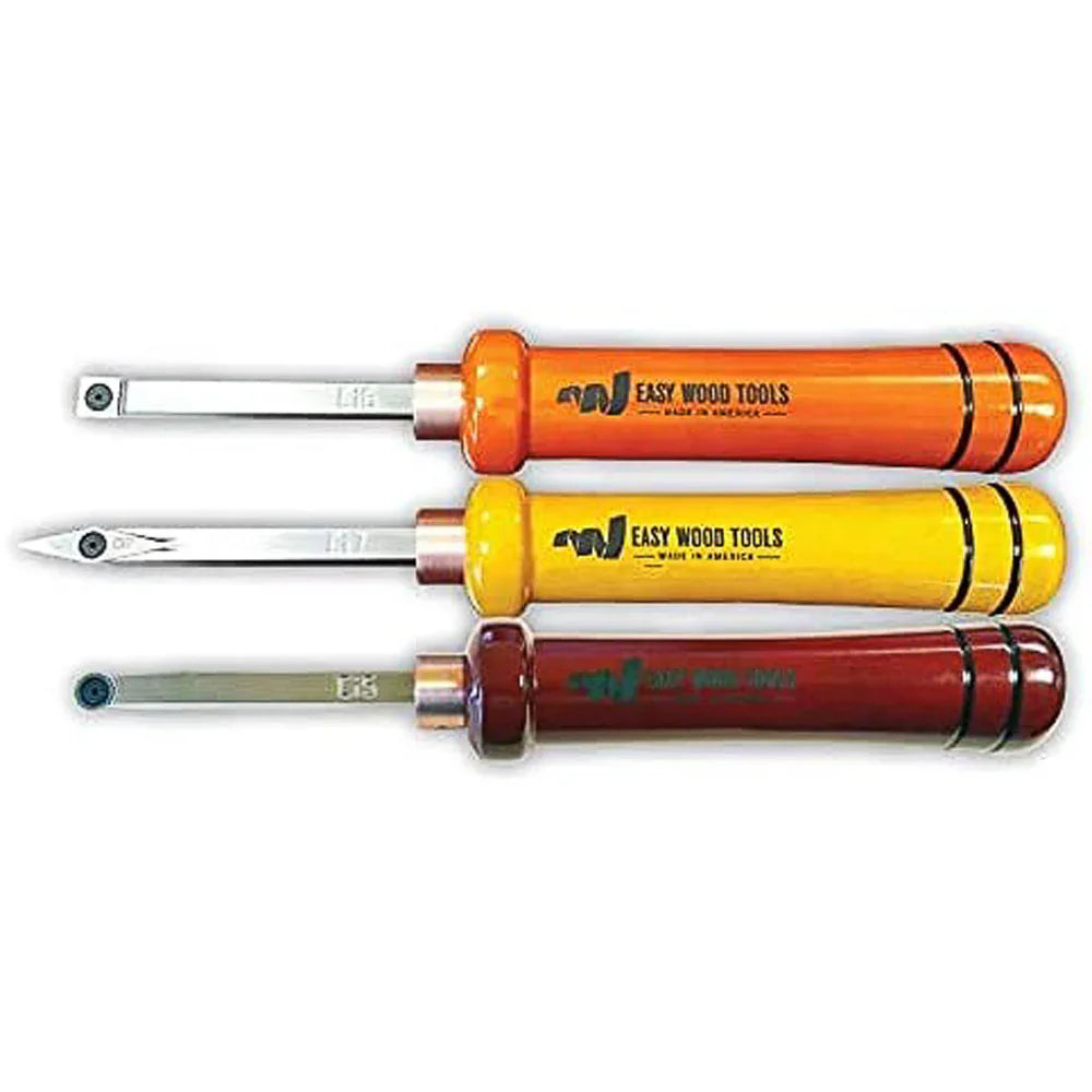 Easy Wood 3 Pcs Carbide Micro Turning Set #12021