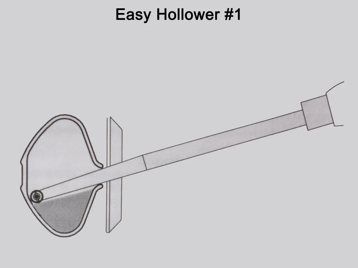 Gouge à évider «Easy Hollower» Moyenne #1 - Easy Wood Tools