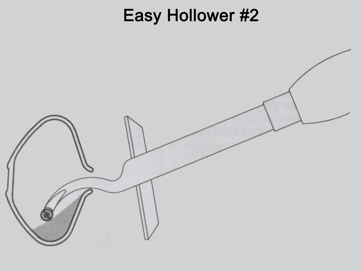 Gouge à évider «Easy Hollower» Moyenne #2 - Easy Wood Tools