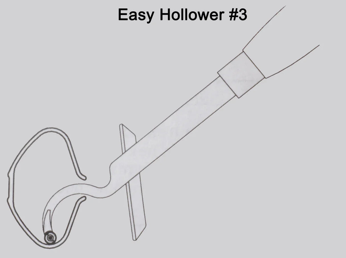 Gouge à évider «Easy Hollower» Moyenne #3 - Easy Wood Tools