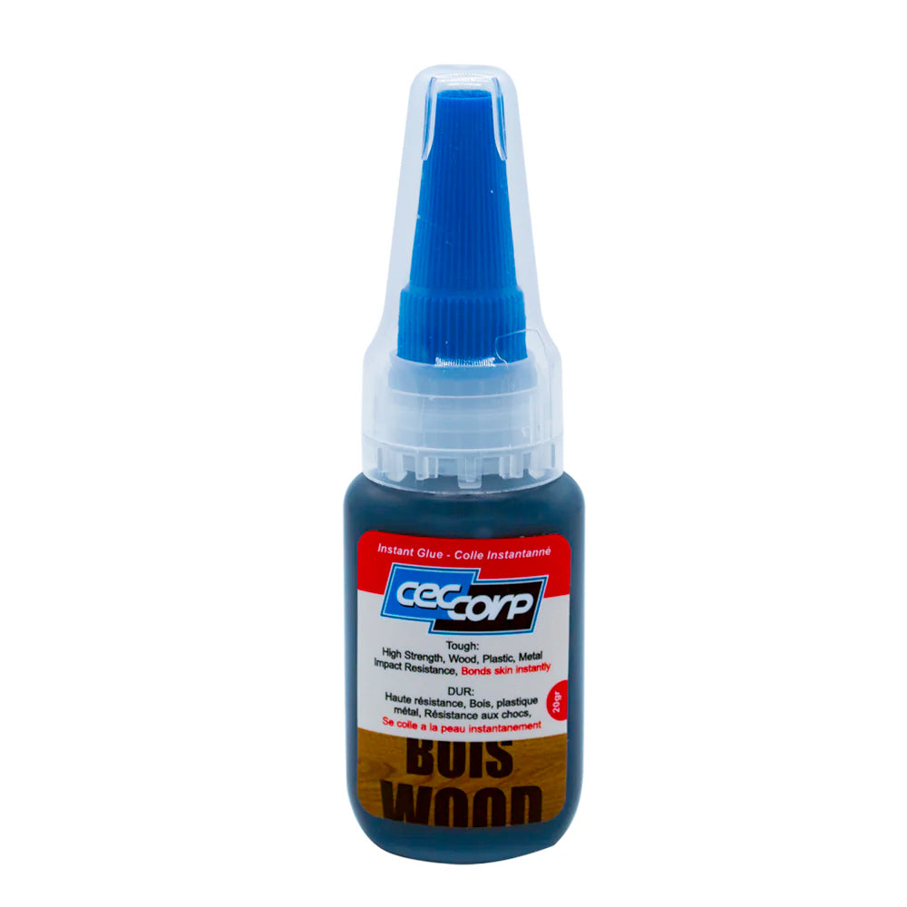 Instant Glue Wood Black 30gr
