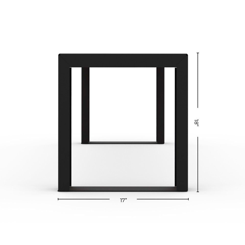 Muskoka Bench Leg Set - Black