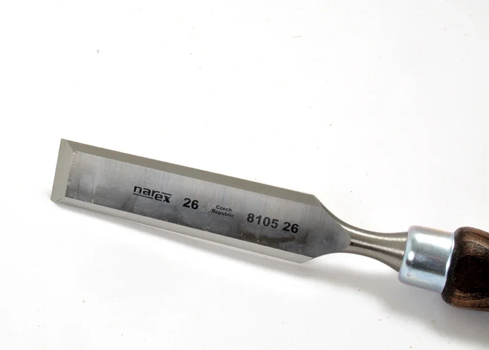 Set of 4 Narex woodworking chisels