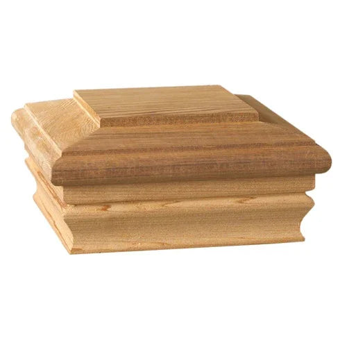 Capuchon Newport Classic 6" x 6" en cèdre