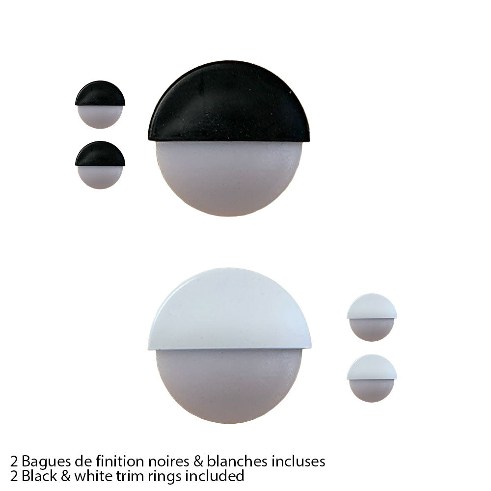 Ensemble de 2 lumières DEL pour contre marche