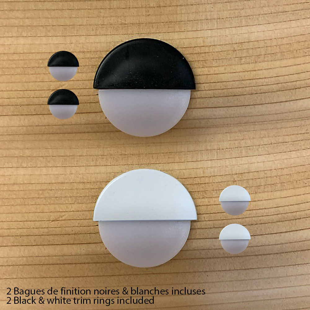 Ensemble de 2 lumières DEL pour contre marche