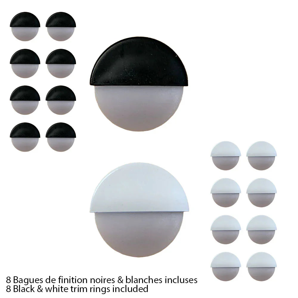 Ensemble de 8 lumières DEL pour contre marche