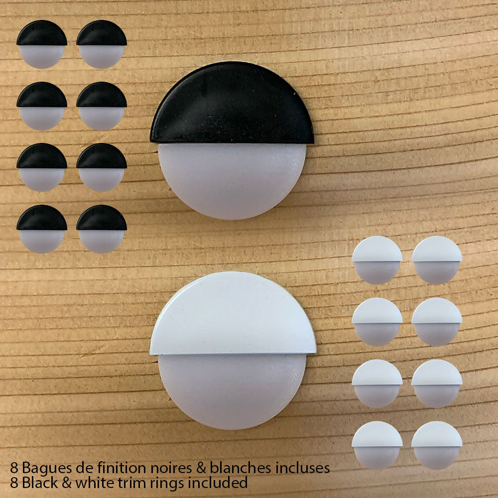 Ensemble de 8 lumières DEL pour contre marche