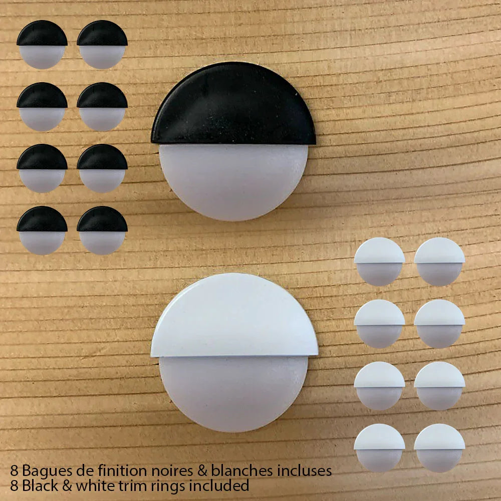 Ensemble de 8 lumières DEL pour contre marche