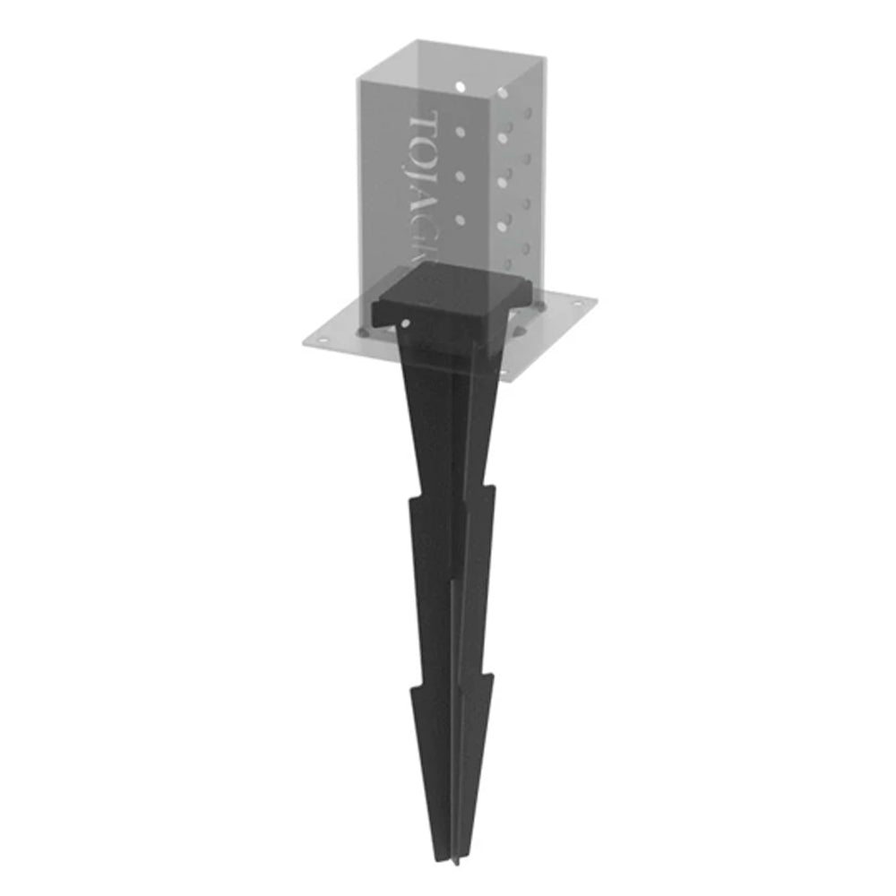 Post base ground anchor for 4x4 - Toja Grid