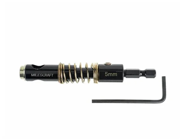 Milescraft 5 mm shelf pin bit for CabinetMate template