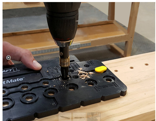 Mèche 5 mm pour gabarit de perçage CabinetMate Milescraft