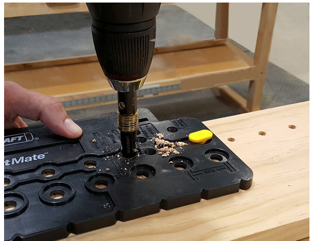 Mèche 1/4" pour gabarit de perçage CabinetMate - MilesCraft