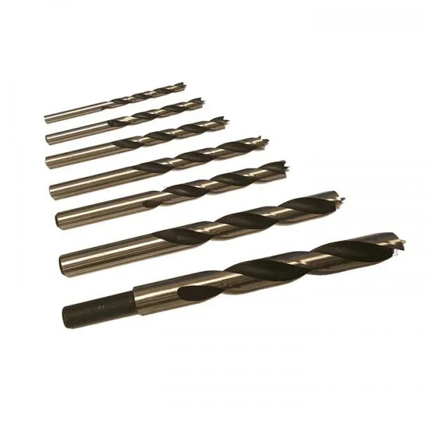 7-piece metric brad point bit - MilesCraft