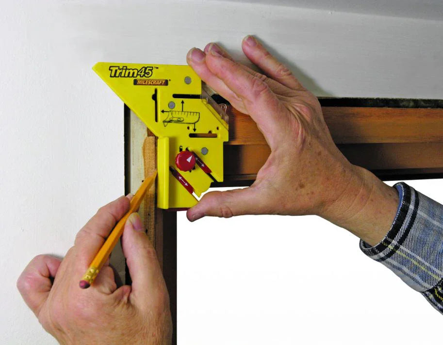 Milescraft Trim45 molding carpentry aid