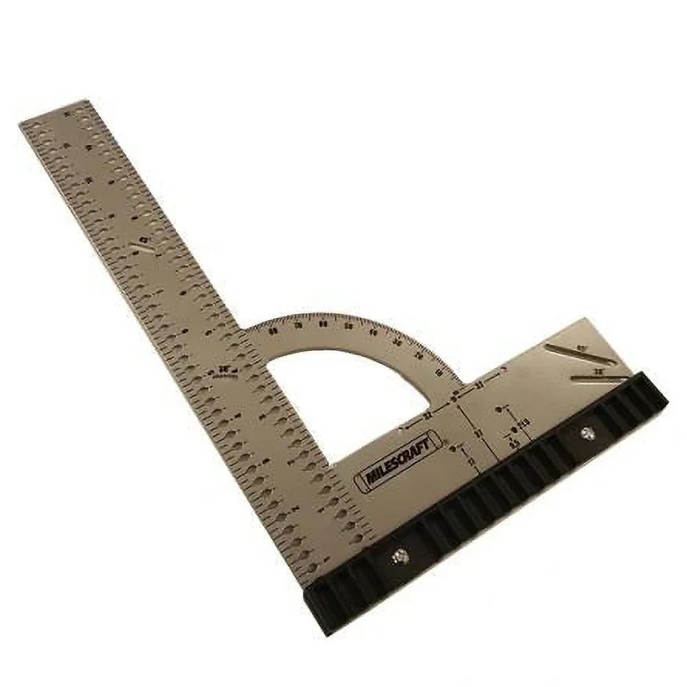 Équerre graduée 12" avec mesures impériales - Milescraft