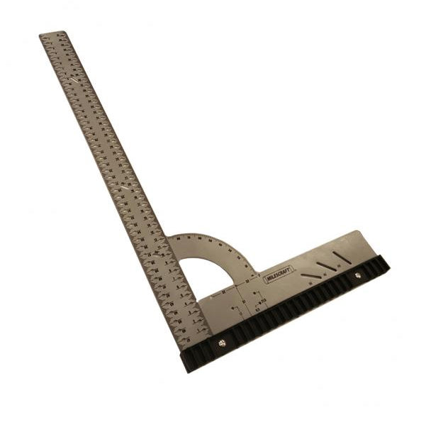 Équerre graduée de 50 cm avec mesures métriques - MileCraft